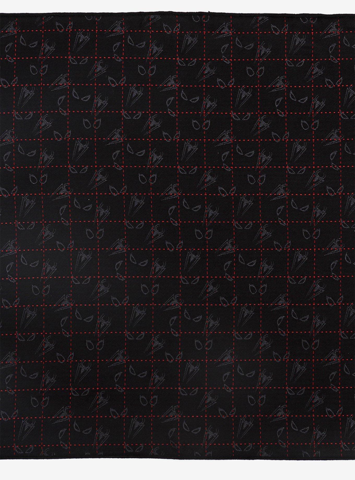 Marvel Spider-Man Black Pocket Square, , hi-res