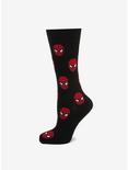 Marvel Spider-Man Black Socks, , hi-res
