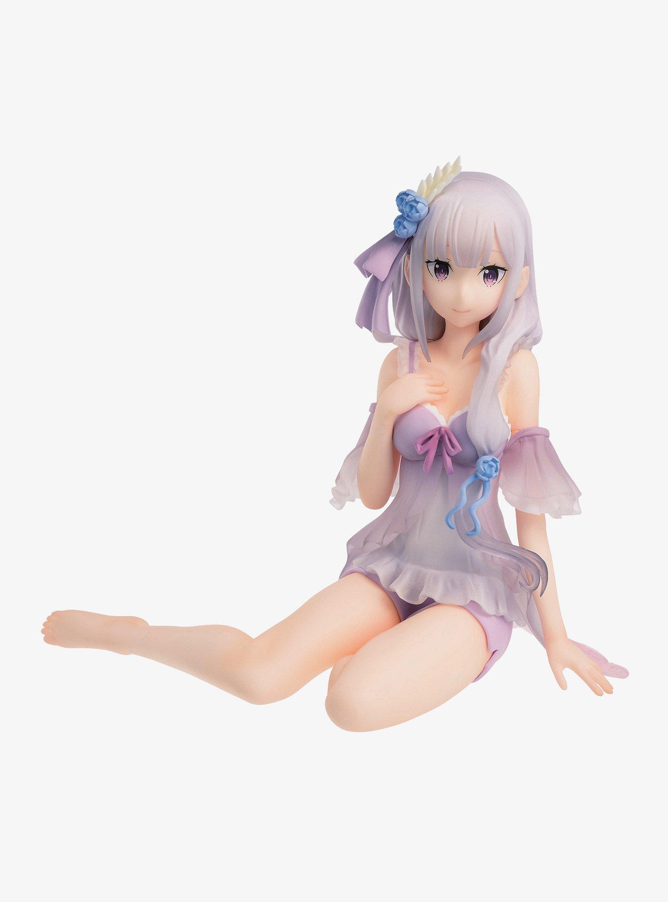 Bandai Spirits Re:Zero Starting Life in Another World Emilia Ichibansho Figure (Slumber Tea Party), , hi-res
