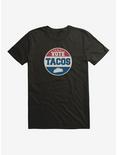 Voting Humor Vote Tacos T-Shirt, , hi-res