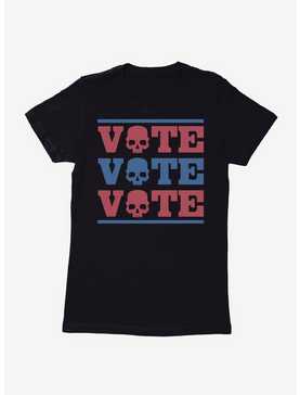 Voting Humor Skully Vote Womens T-Shirt, , hi-res