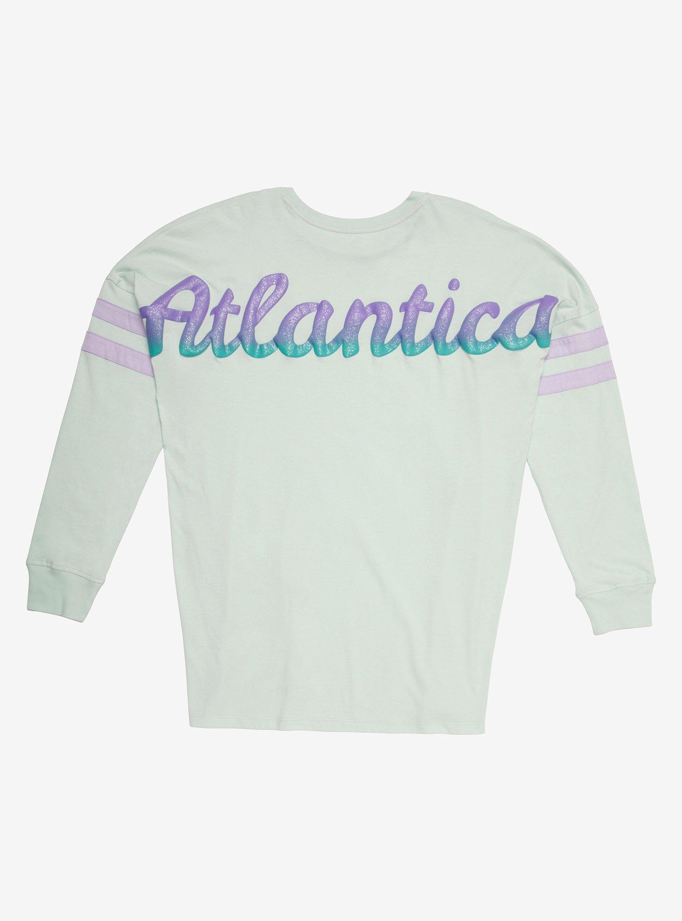 Disney The Little Mermaid Atlantica Hype Jersey - BoxLunch Exclusive, MINT GREEN, hi-res