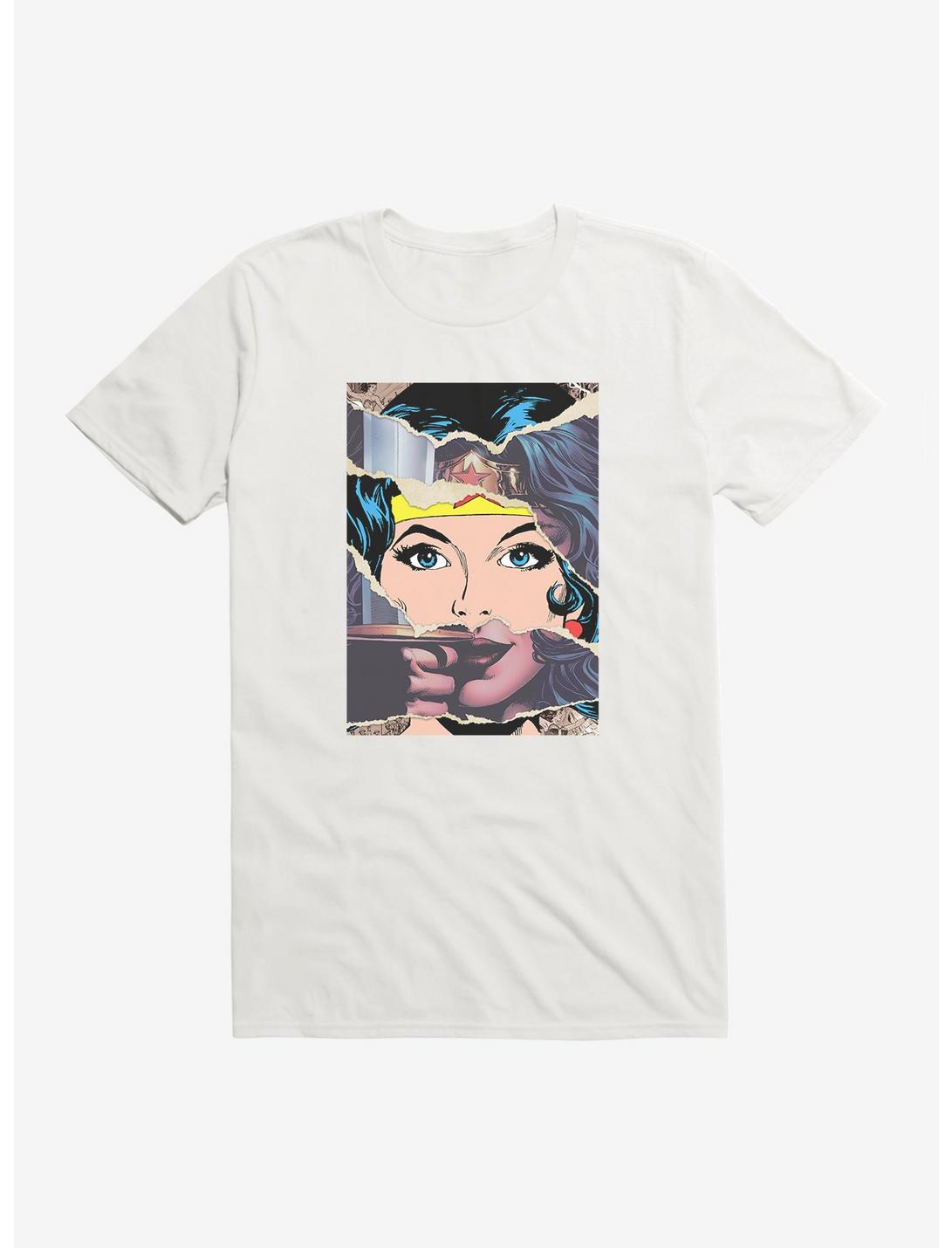 Plus Size DC Comics Wonder Woman All The Faces T-Shirt, , hi-res