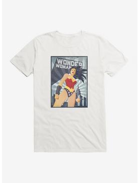 DC Comics Wonder Woman Over The City T-Shirt, , hi-res