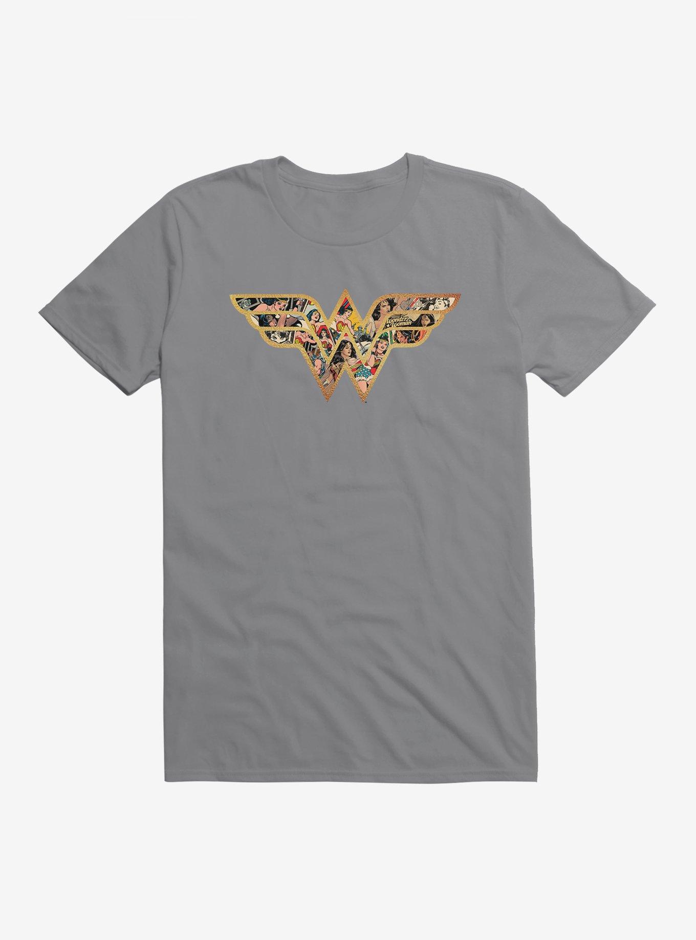 DC Comics Wonder Woman Tile Logo T-Shirt, , hi-res