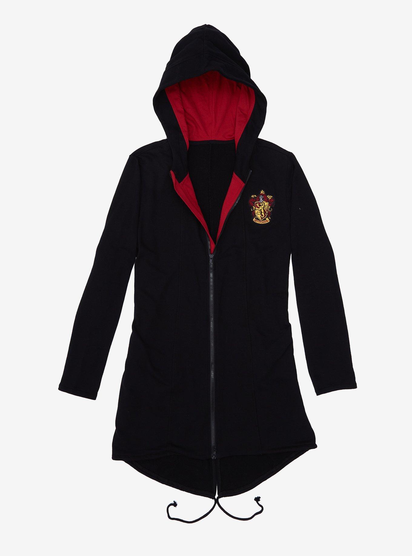 Email schrijven Ondraaglijk klant Harry Potter Gryffindor Zip-Up Hoodie Cloak | Hot Topic