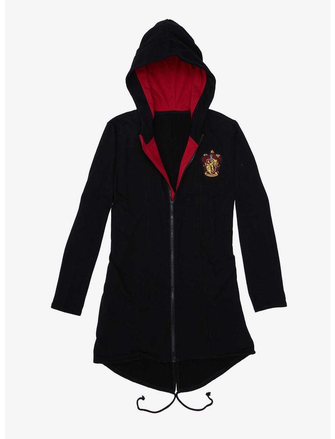 Harry Potter Gryffindor Zip-Up Hoodie Cloak, RED, hi-res