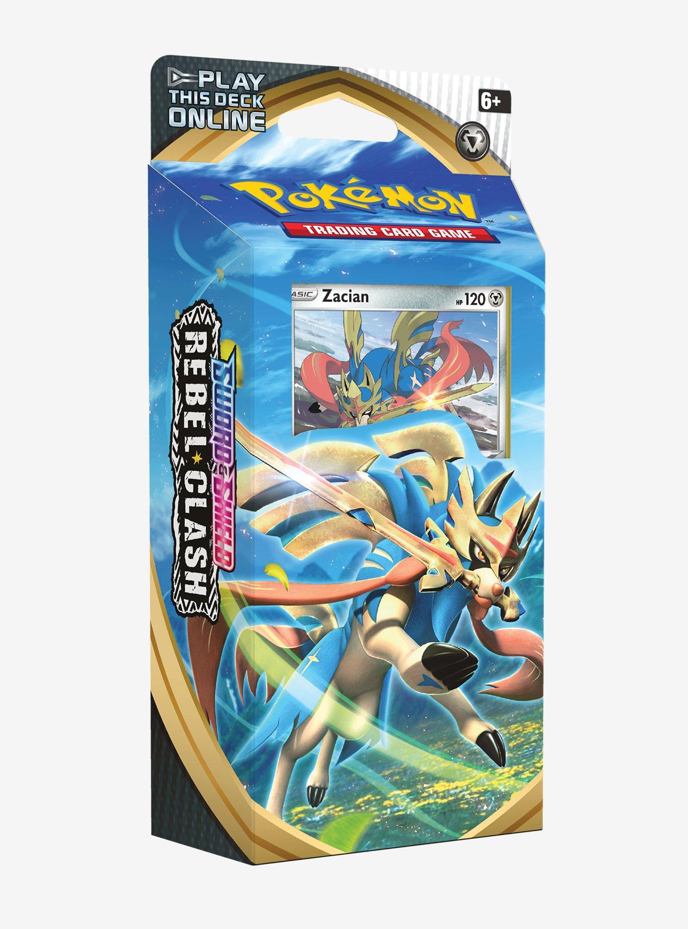 Pokemon Sword & Shield Rebel Clash Trading Card Game Assorted Blind Deck |  Hot Topic