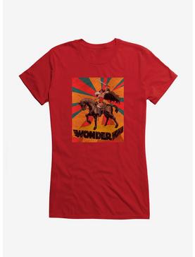 DC Comics Wonder Woman Horse Girls T-Shirt, , hi-res