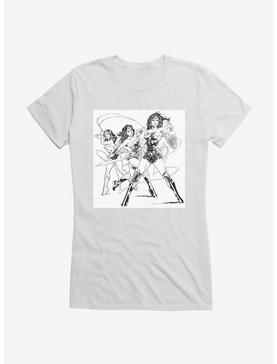 DC Comics Wonder Woman Offense Girls T-Shirt, , hi-res