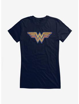 DC Comics Wonder Woman Logo Girls T-Shirt, , hi-res
