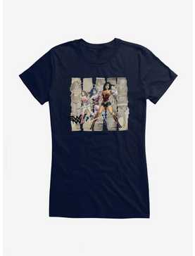 DC Comics Wonder Woman Multi Layered Girls T-Shirt, , hi-res