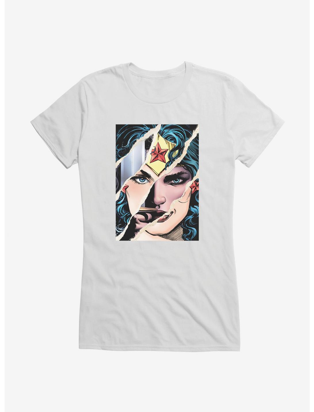DC Comics Wonder Woman Warrior Face Girls T-Shirt, , hi-res
