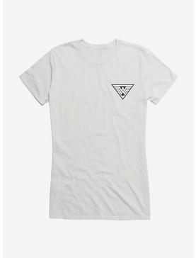 DC Comics Wonder Woman Triangle Logo Girls T-Shirt, , hi-res