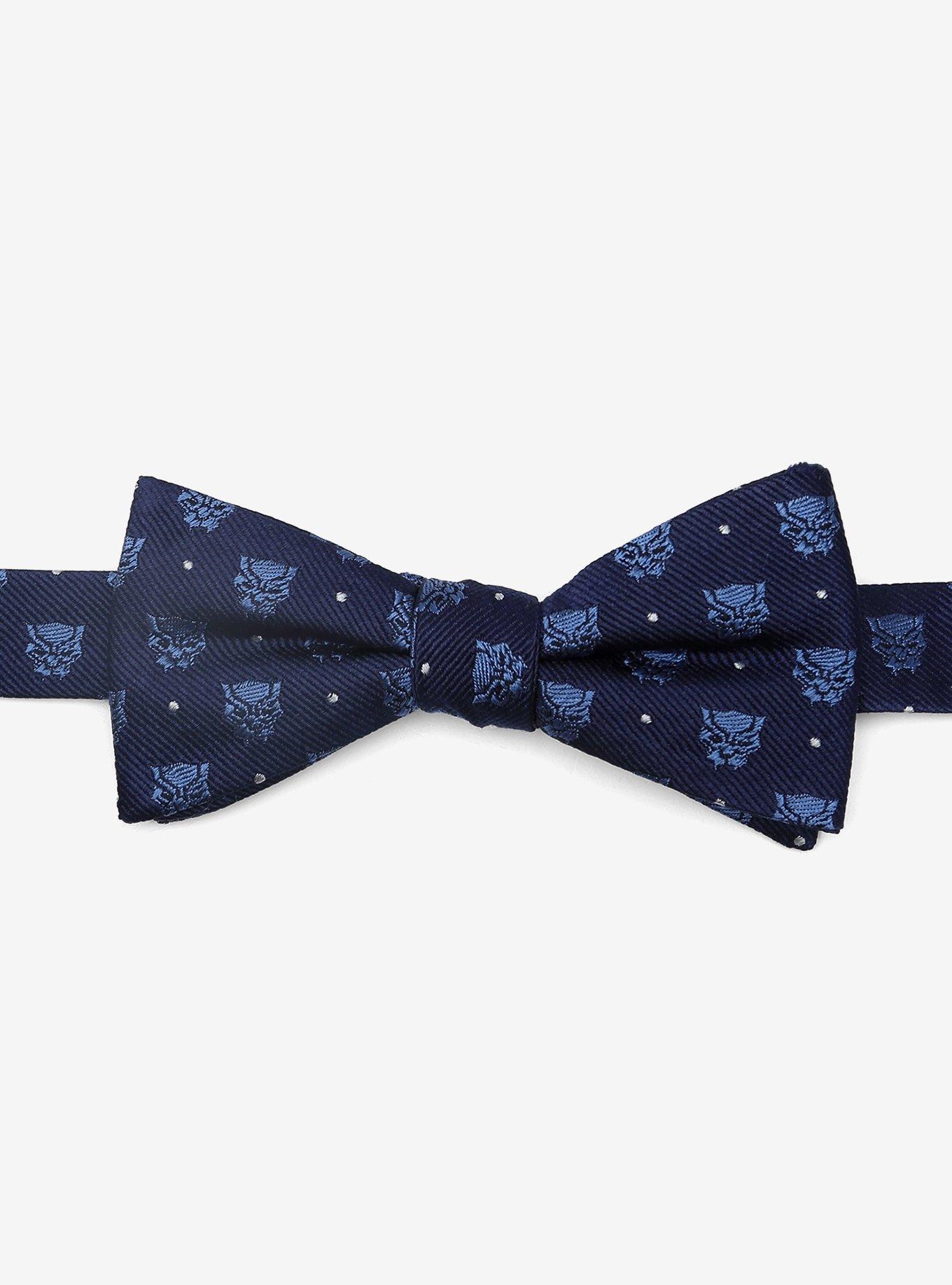 Marvel Black Panther Navy Bow Tie, , hi-res