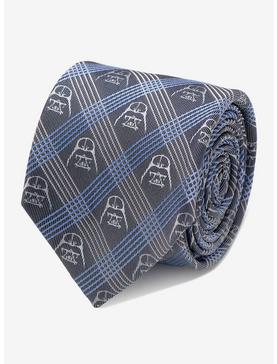 Star Wars Darth Vader Blue Plaid Tie, , hi-res