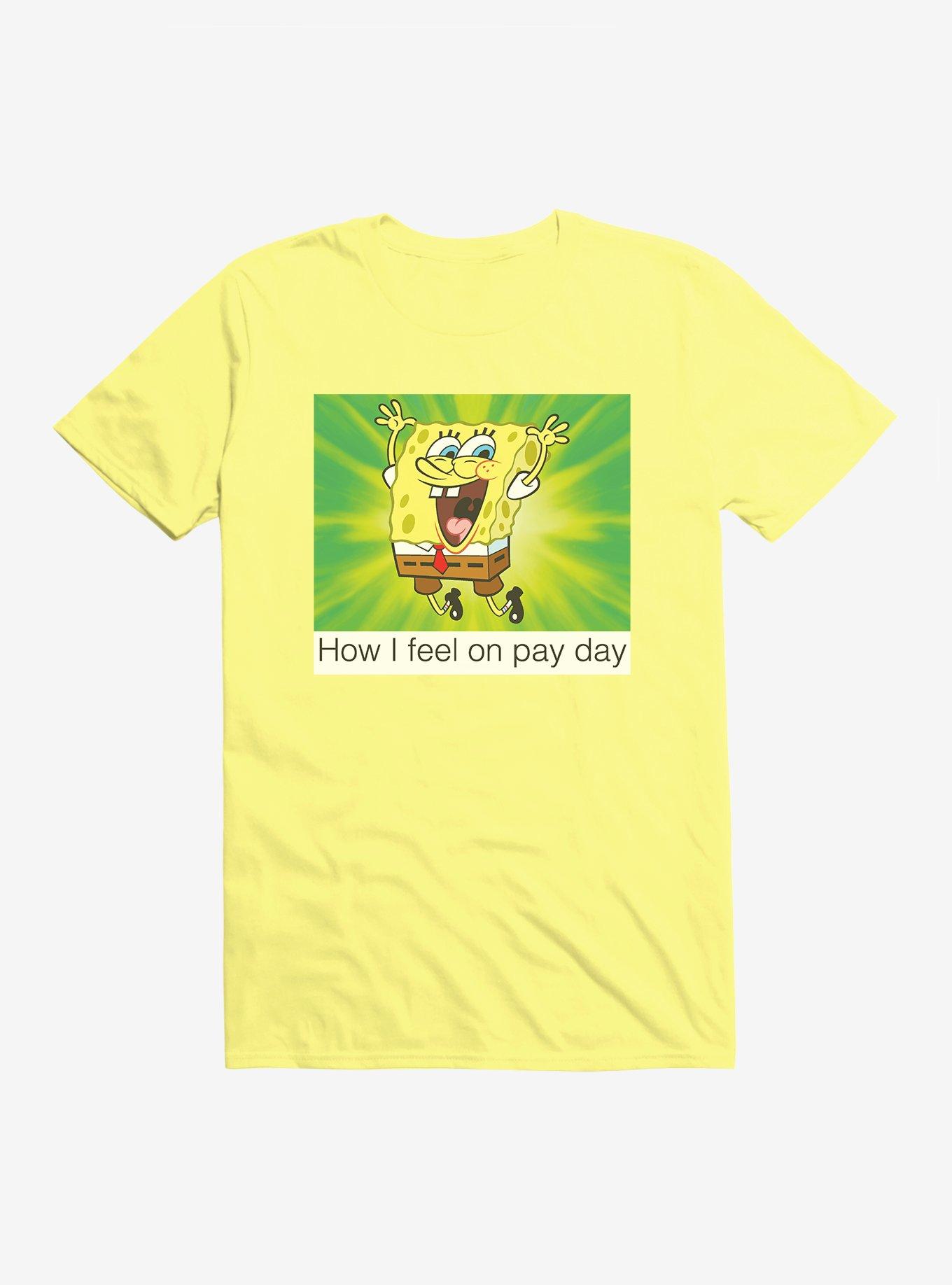 SpongeBob SquarePants Pay Day Meme T-Shirt, , hi-res