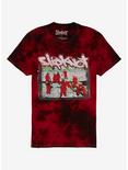 Slipknot Red Jumpsuit Tie-Dye Girls T-Shirt, MULTI, hi-res