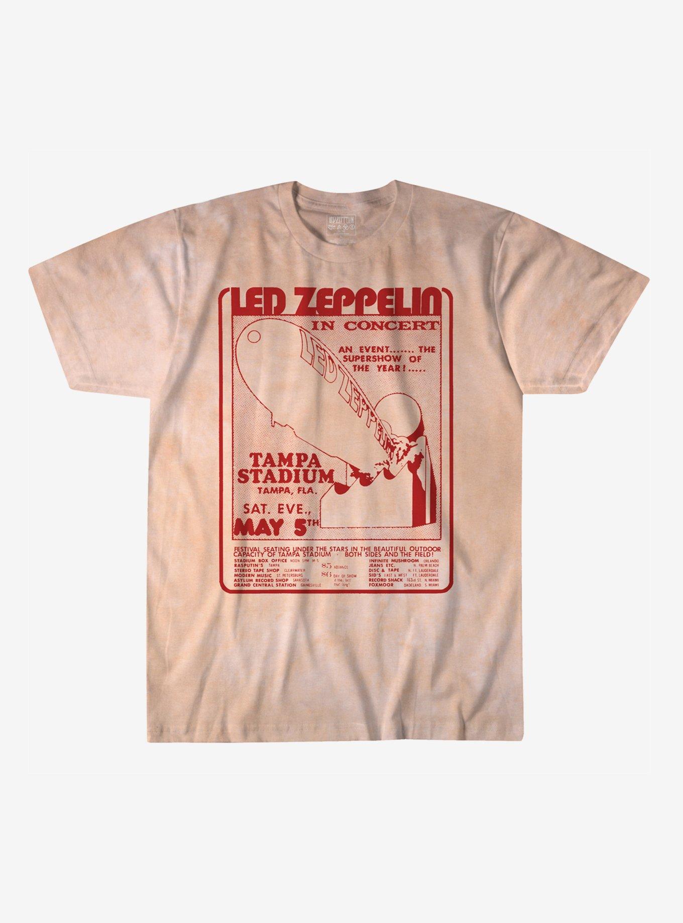 Led Zeppelin Concert Tie-Dye Girls T-Shirt | Hot Topic