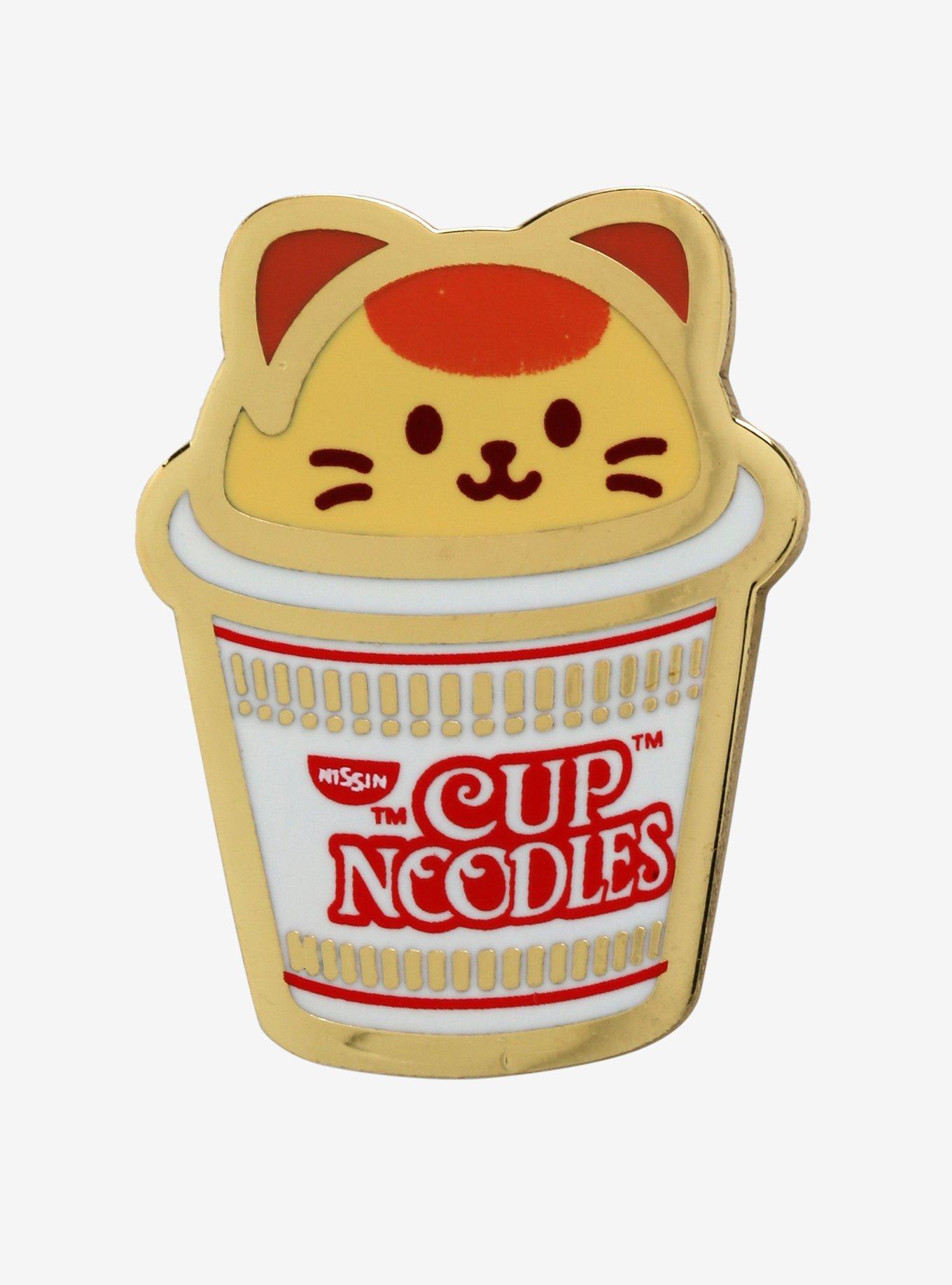 Anirollz x Cup Noodle Kittiroll Enamel Pin, , hi-res