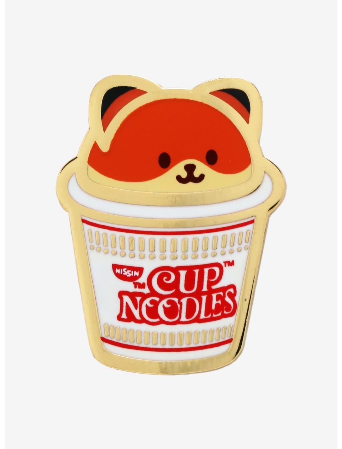 Anirollz x Cup Noodles Foxiroll Enamel Pin, , hi-res