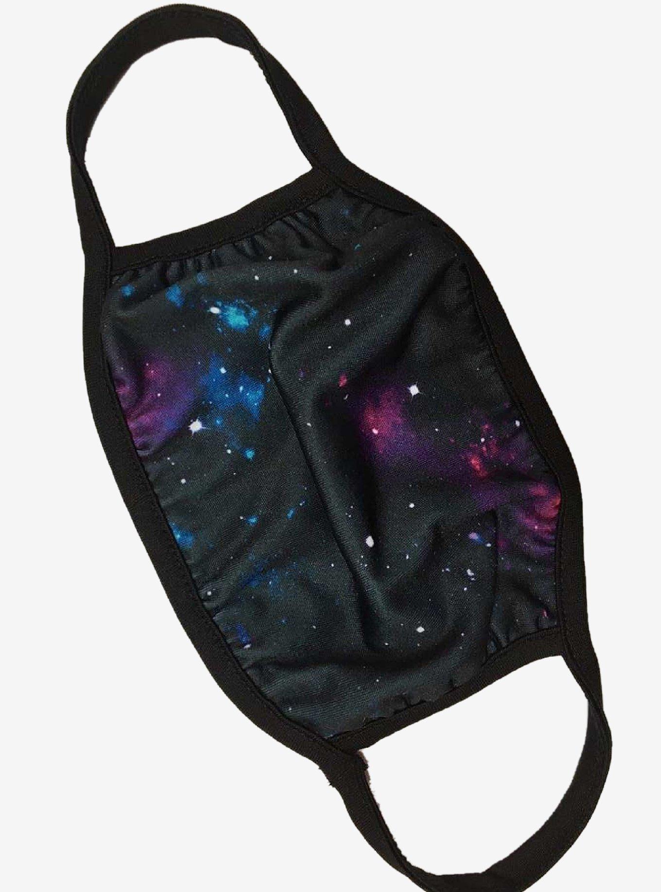Galaxy Print Fashion Face Mask, , hi-res
