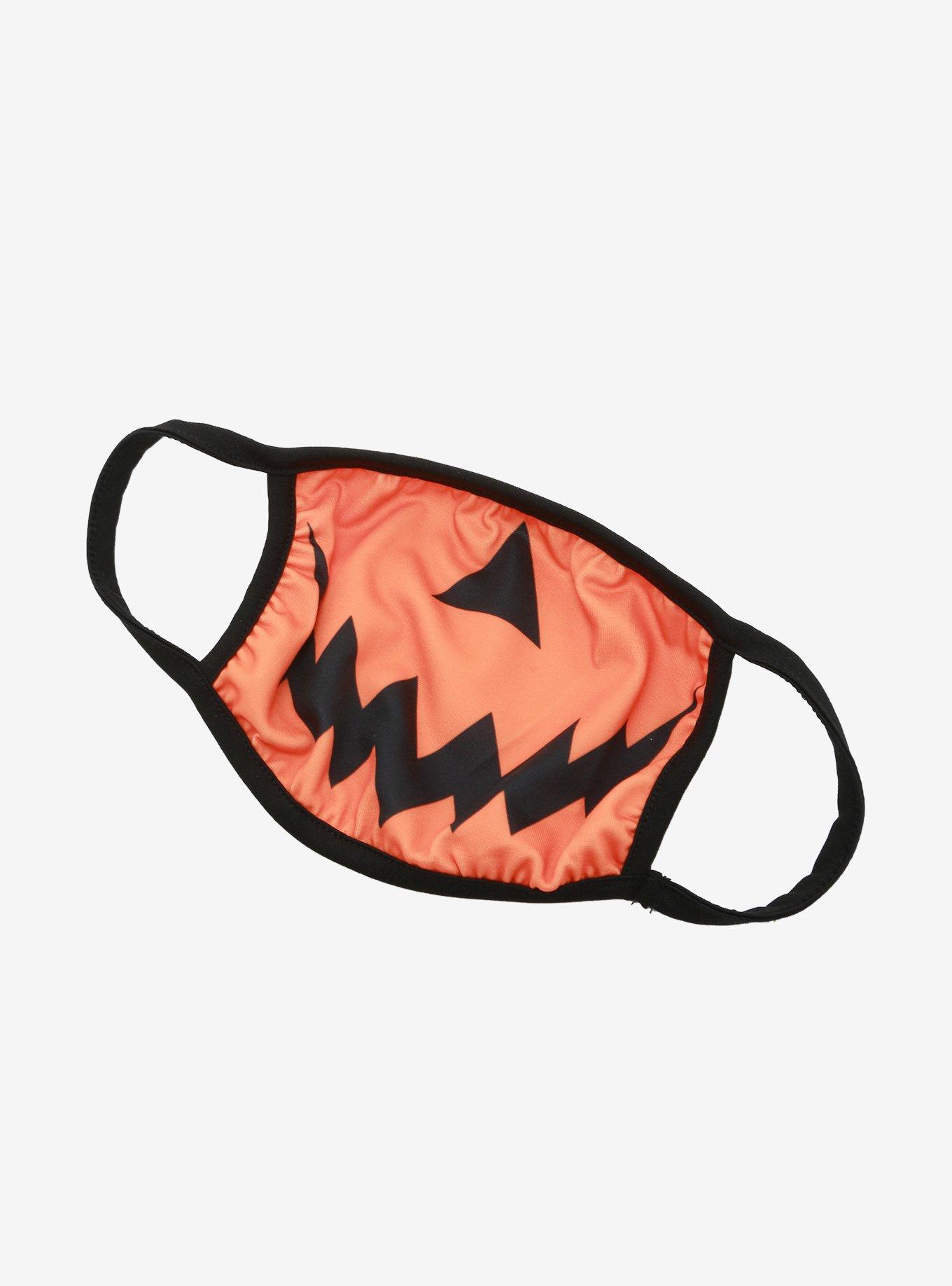 Pumpkin Smile Fashion Face Mask, , hi-res