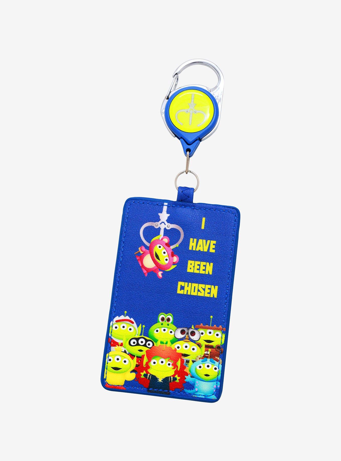 Disney Pixar Alien Remix Retractable Lanyard - BoxLunch Exclusive, , hi-res