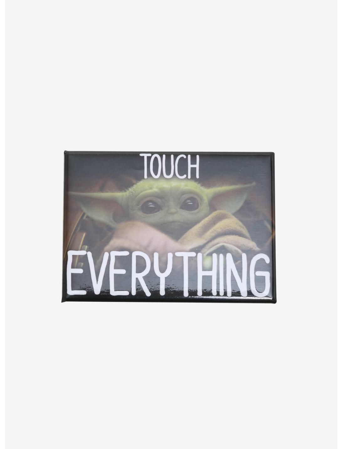 Star Wars The Mandalorian Touch Everything Magnet, , hi-res