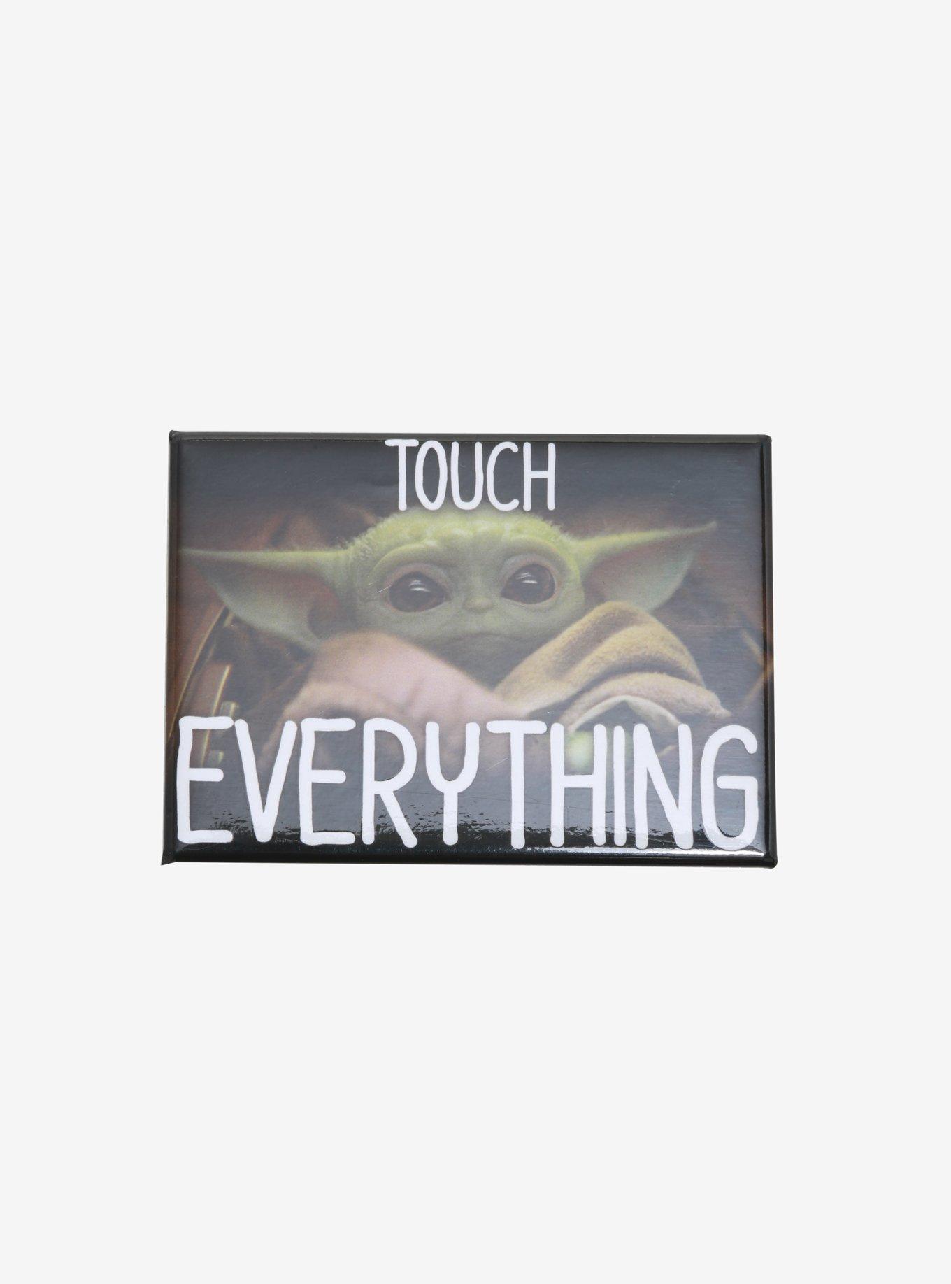 Star Wars The Mandalorian Touch Everything Magnet, , hi-res