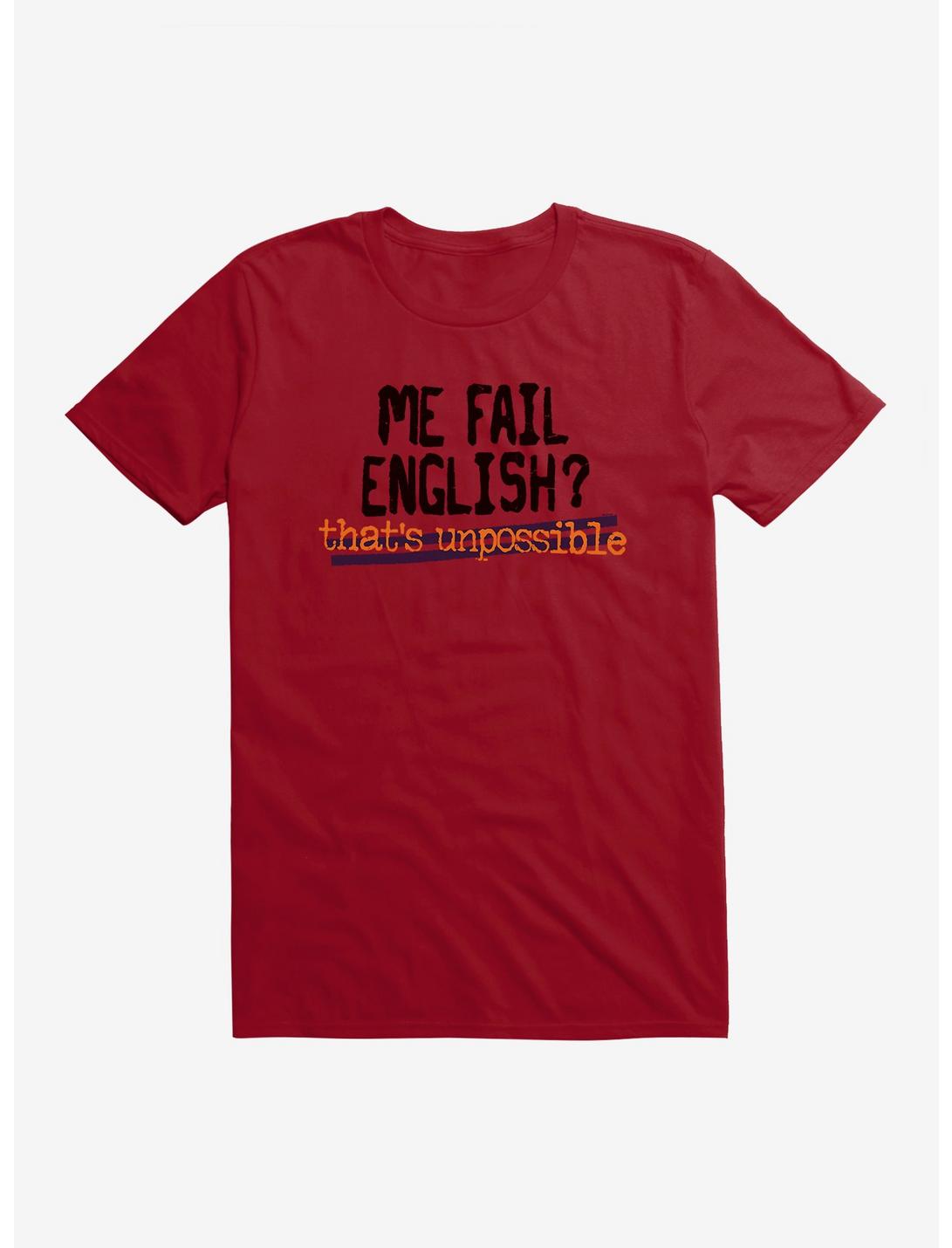 iCreate English Fail T-Shirt, , hi-res