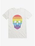 iCreate Pride Rainbow Skull Icon T-Shirt, , hi-res