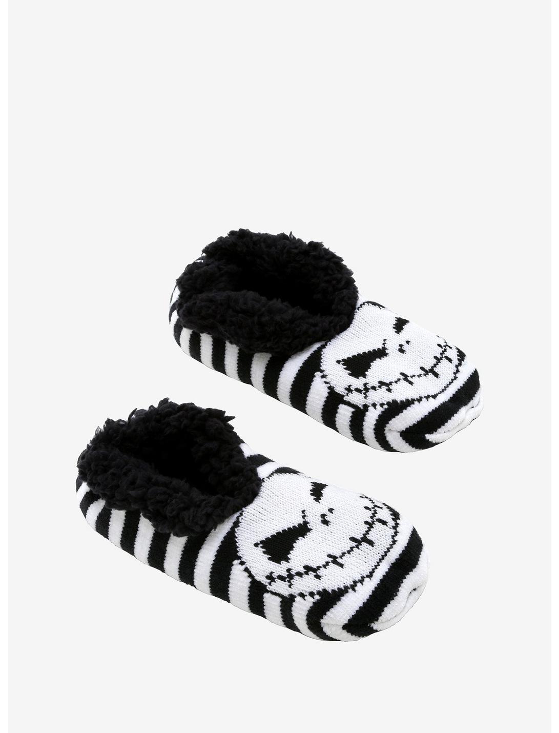 The Nightmare Before Christmas Jack Stripe Cozy Slippers, , hi-res