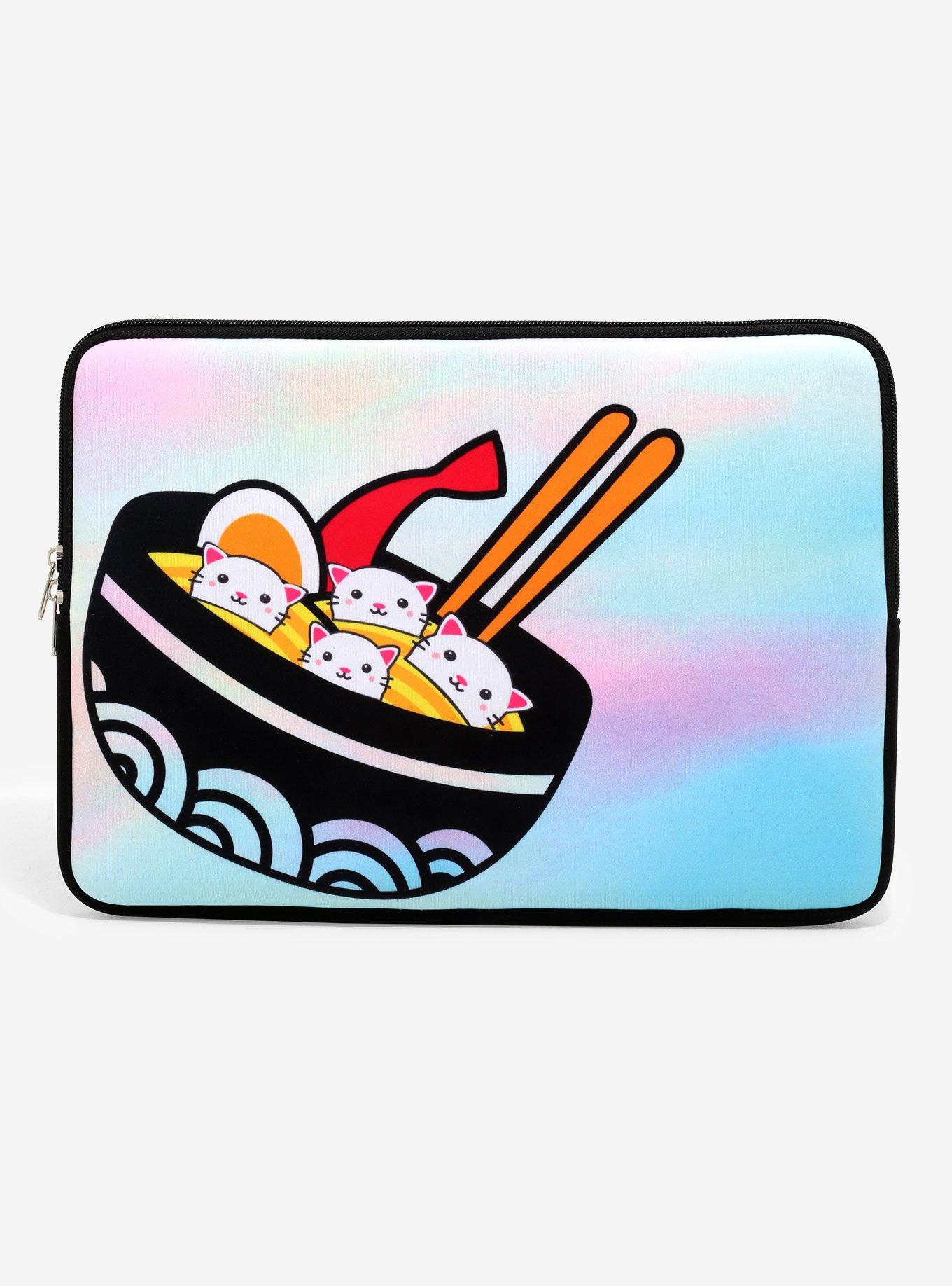 Ramen Cat Laptop Case | Hot Topic