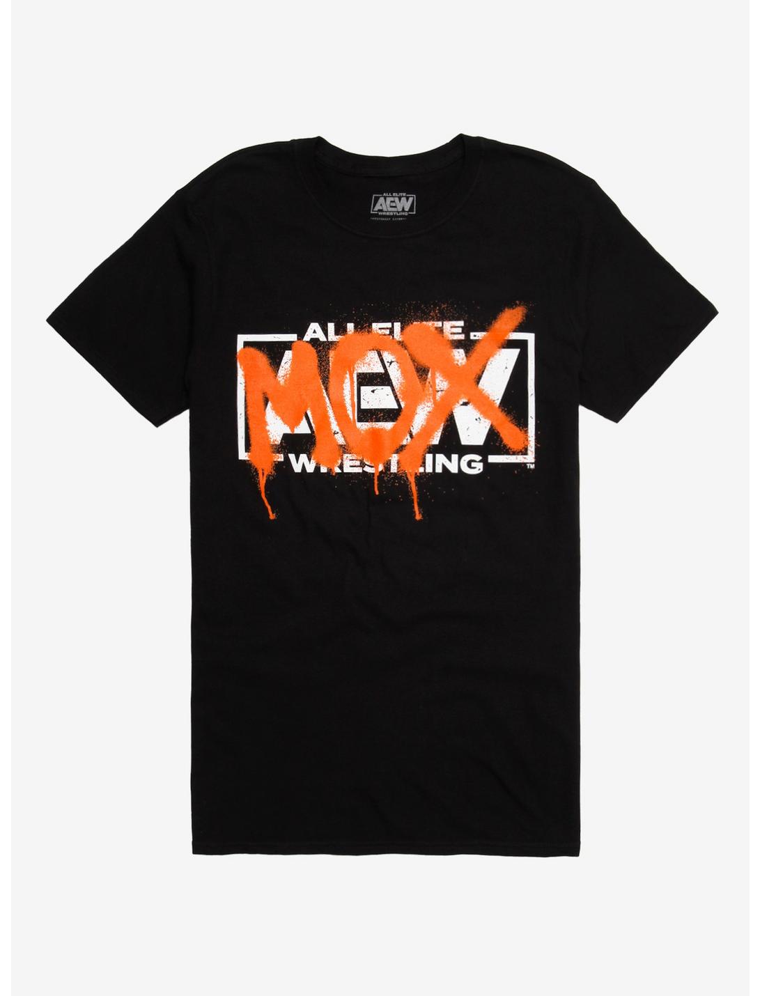 All Elite Wrestling Mox T-Shirt Hot Topic Exclusive, BLACK, hi-res