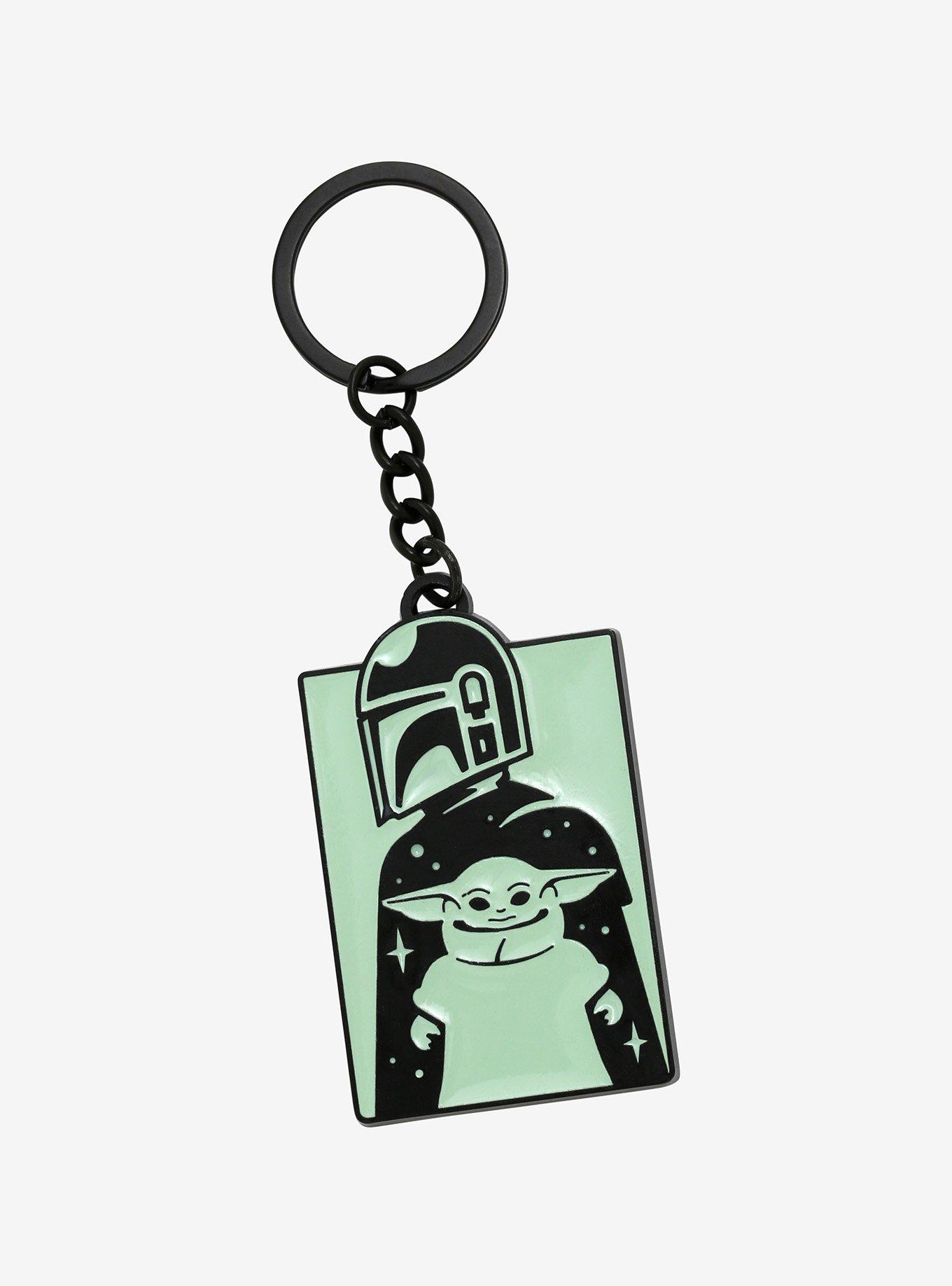 Star Wars The Mandalorian Mando & The Child Key Chain, , hi-res