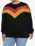 Harry Potter Gryffindor Chevrons Sweatshirt Plus Size, MULTI, hi-res