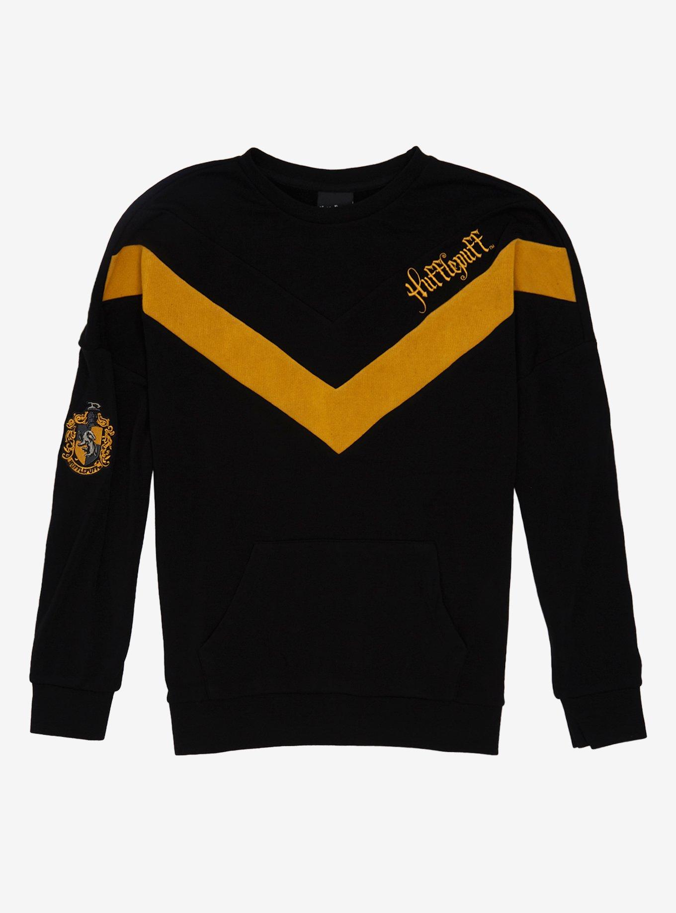 Harry Potter Hufflepuff Chevrons Sweatshirt Plus Size, MULTI, hi-res
