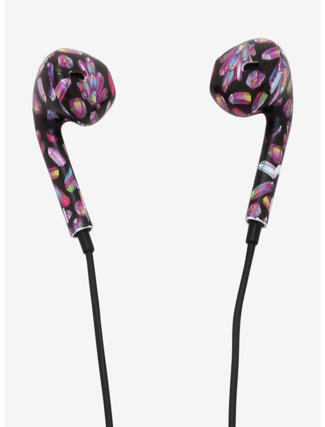 Purple Crystal Earbuds, , hi-res
