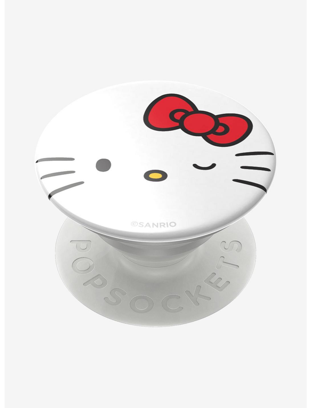 PopSockets Hello Kitty Winking Face Phone Grip & Stand, , hi-res