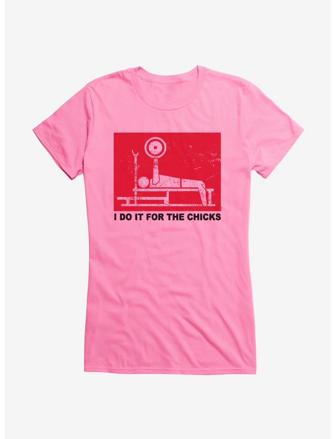 iCreate Lift For Chicks Girls T-Shirt, , hi-res