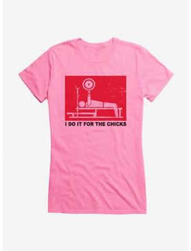 iCreate Lift For Chicks Girls T-Shirt, , hi-res