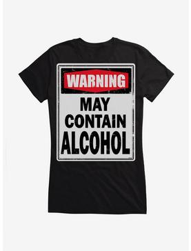 iCreate May Contain Alcohol Girls T-Shirt, , hi-res