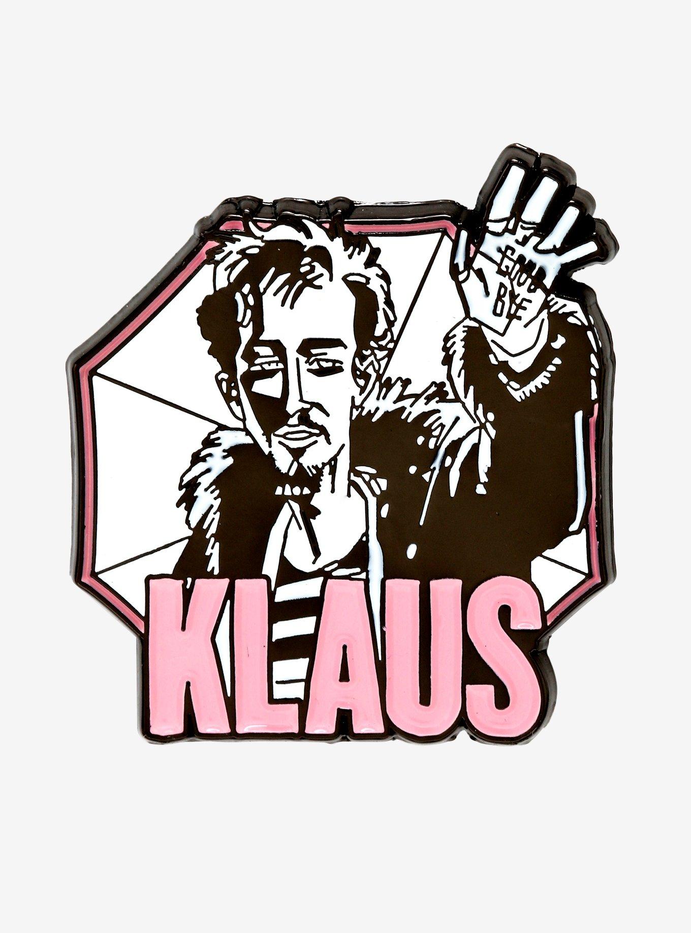 The Umbrella Academy Klaus Enamel Pin, , hi-res