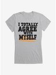 iCreate Totally Agree Girls T-Shirt, , hi-res