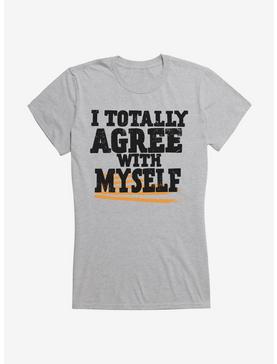 iCreate Totally Agree Girls T-Shirt, , hi-res