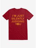 iCreate Silently Judging You T-Shirt, , hi-res