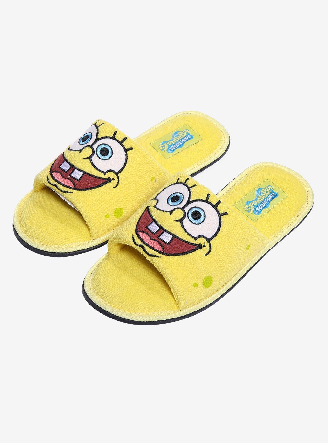 SpongeBob SquarePants Face Spa Slippers, MULTI, hi-res