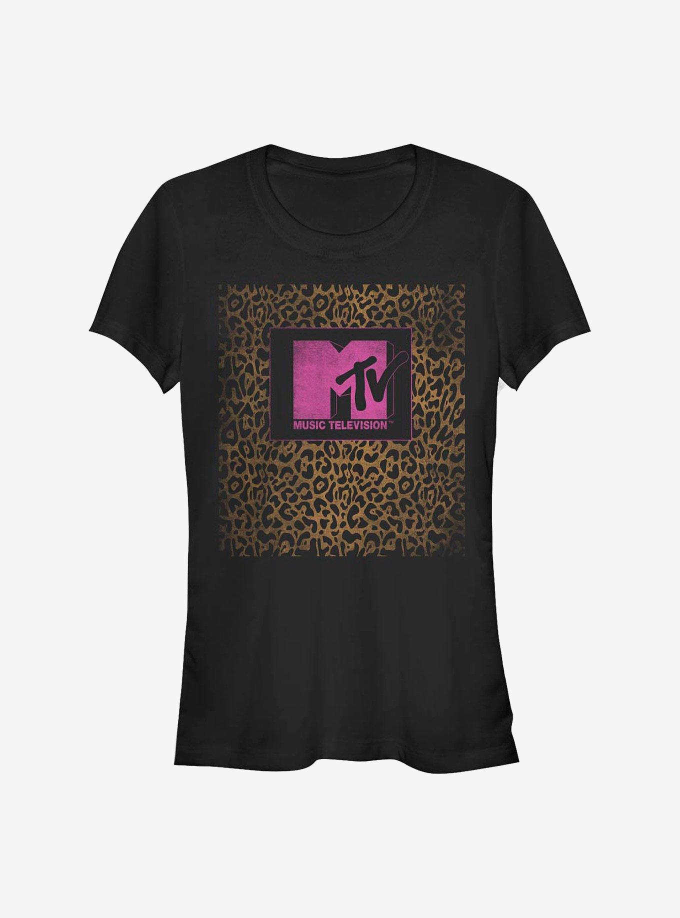MTV Cheetah MTV Girls T-Shirt, BLACK, hi-res