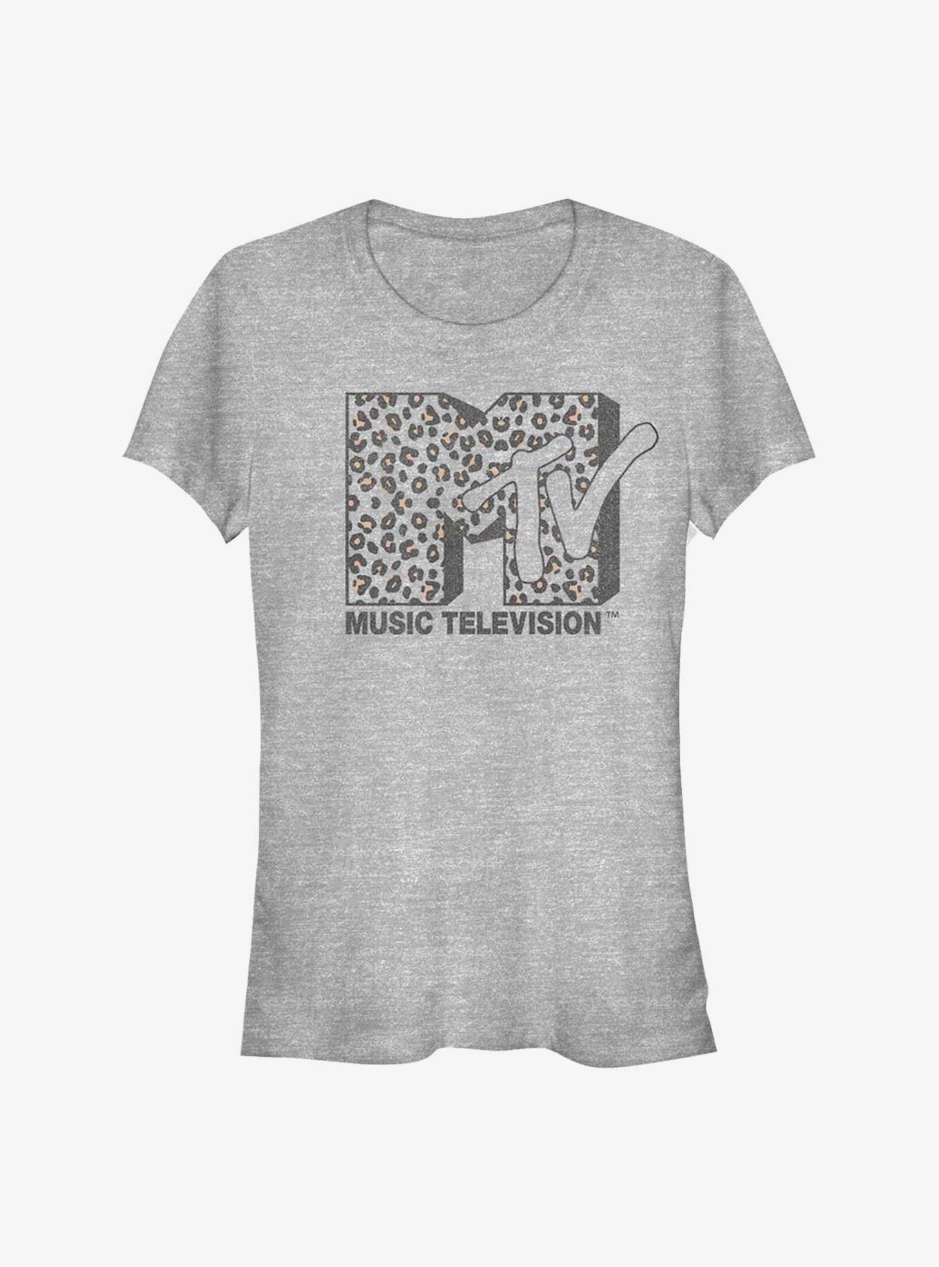 MTV Leopard Logo Girls T-Shirt, , hi-res